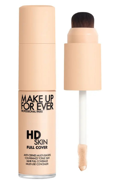 Make Up For Ever HD Skin Full Cover Multi-Use Waterproof Concealer with Niacinamide in 1N02 at Nordstrom | Nordstrom