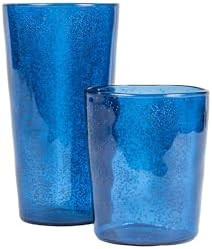 Fizz Bubbles Acrylic Drinkware Set - Blue - Set of 8 | Amazon (US)
