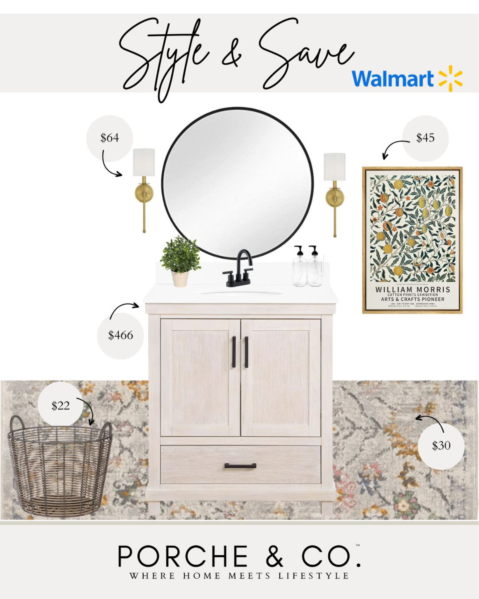 Style & Save, Walmart bathroom decor, bathroom design, bathroom styling
#visionboard #moodboard #porcheandco

#LTKstyletip #LTKhome #LTKFind