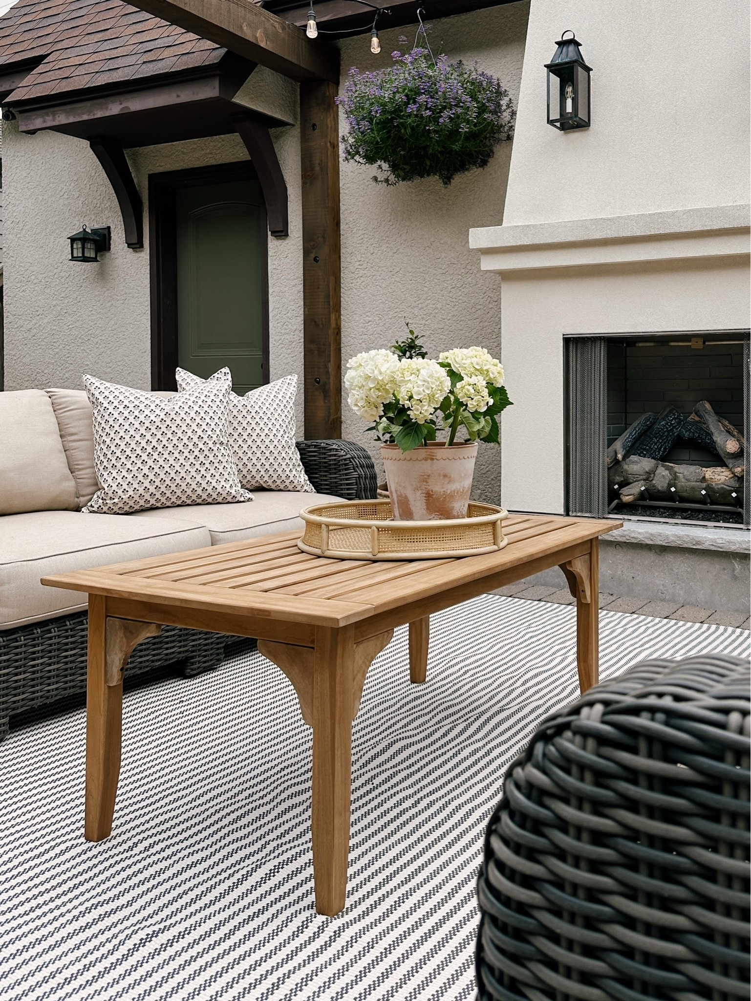 My outdoor teak table is on sale and a great deal! It has beautiful detailing and with that Nancy Meyers feel. #outdoorfurniture #springdecor

#LTKHome