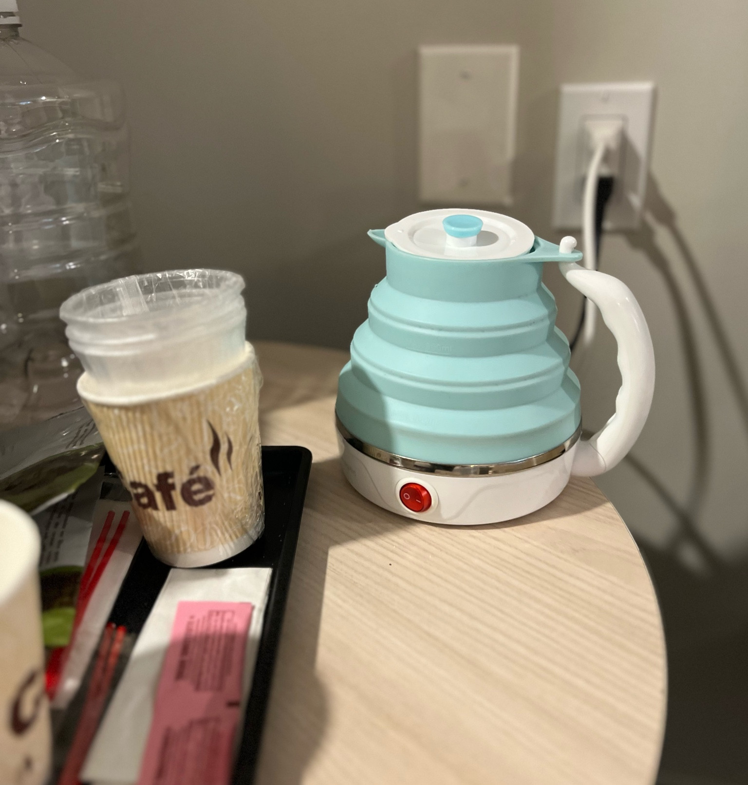 Collapsible electric kettle! My personal travel staple to make hot water or a quick coffee! 


#LTKTravel #LTKFindsUnder50 #LTKGiftGuide