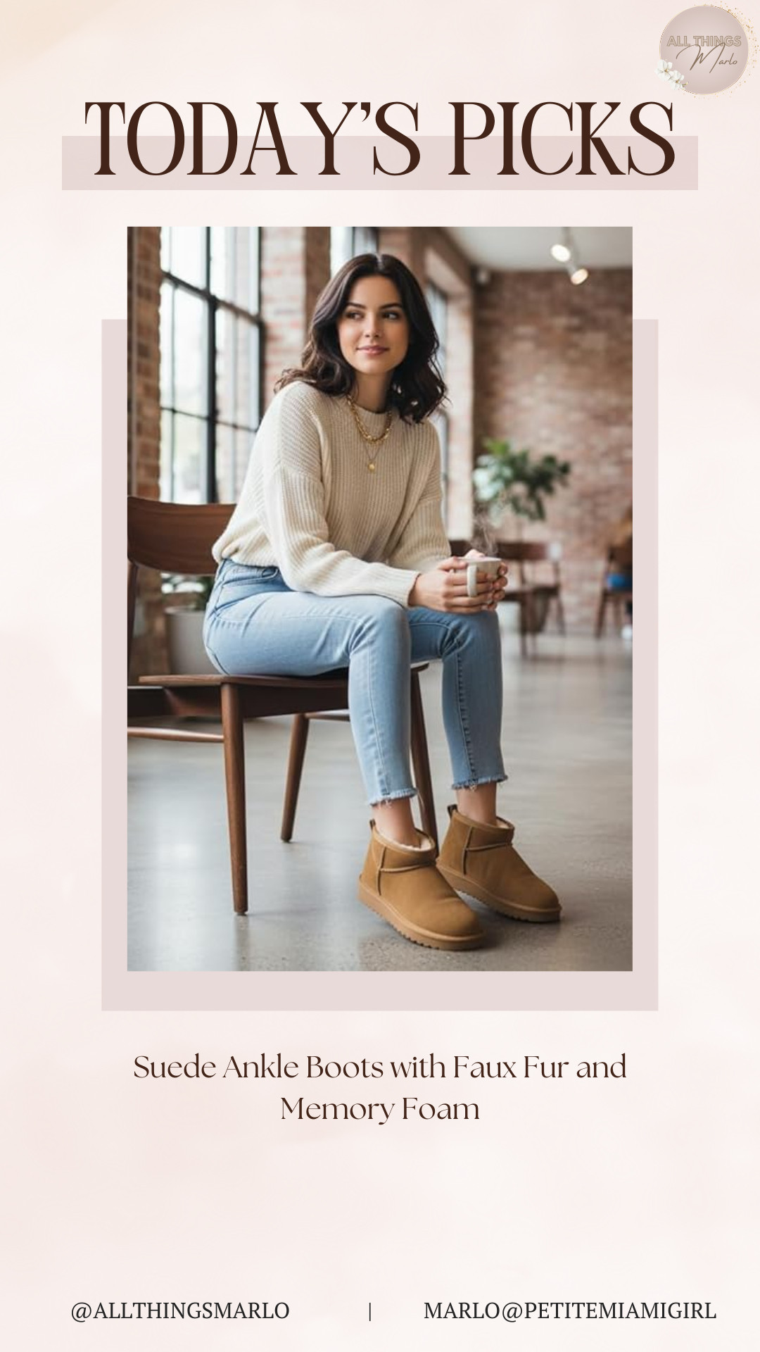 Suede Ankle Boots with Faux Fur and Memory Foam 

 #LTKGiftGuide #LTKHoliday #LTKSeasonal