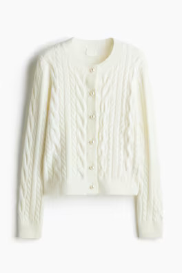 Rib-Knit Cardigan | H&M (US + CA)