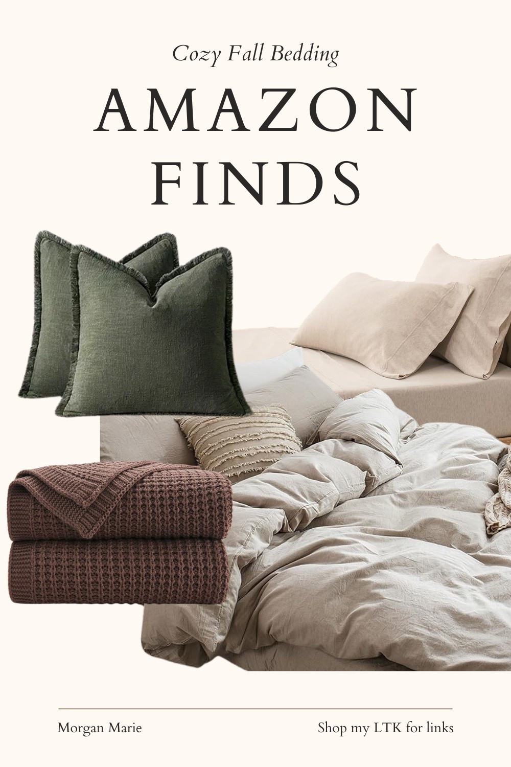 Cozy Fall Bedding Inspo

#LTKHome #LTKStyleTip #LTKFindsUnder50