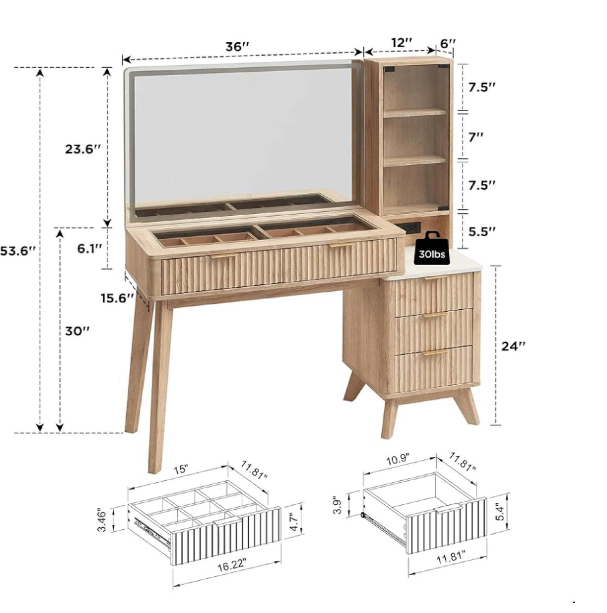 Vanity goals! Fluted light oak wood color with lots of storage 
Amazon sales


#LTKCyberWeek #LTKSaleAlert #LTKBeauty