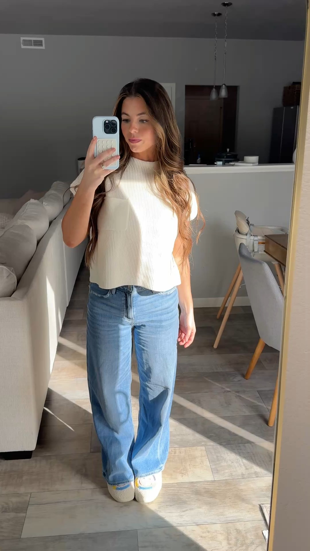 These jeans are going to be apart of my mom uniform 🤌

#LTKootd #LTKFindsUnder50 #LTKmomlife
