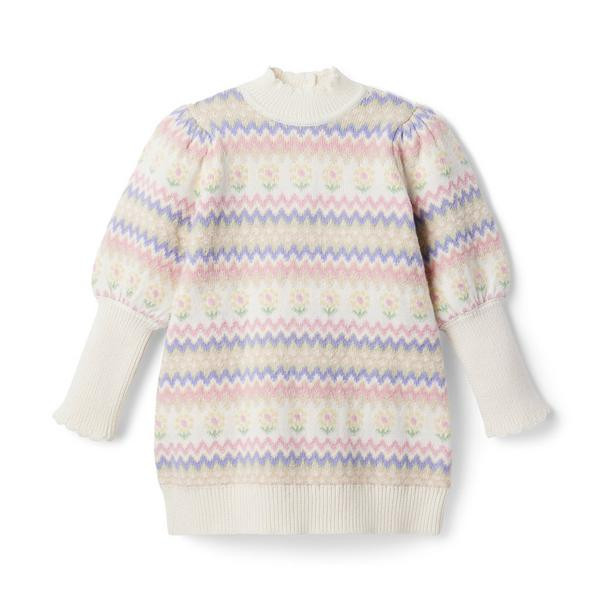 Fair Isle Sweater Dress | Janie and Jack