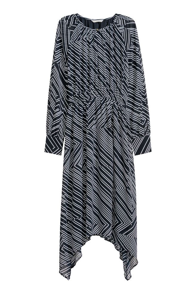 Asymmetrische jurk | H&M (DE, AT, CH, DK, NL, NO, FI)