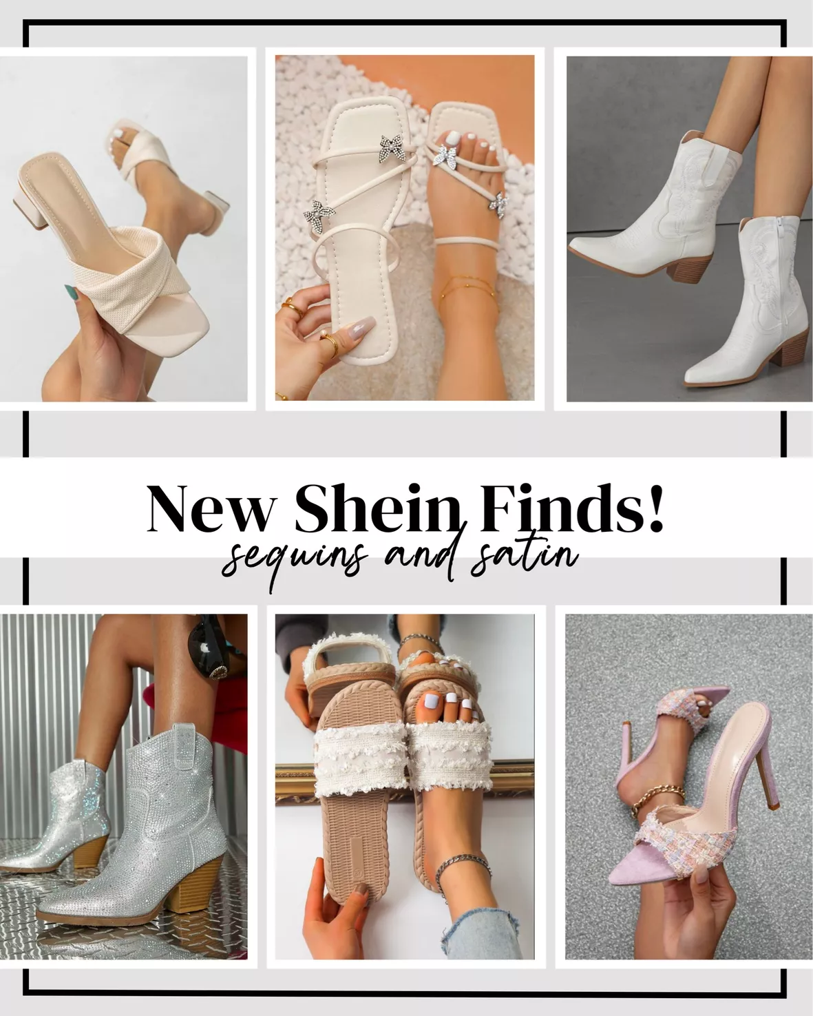 SHEIN HEEL SHOES AND BAGS TRY ON HAUL