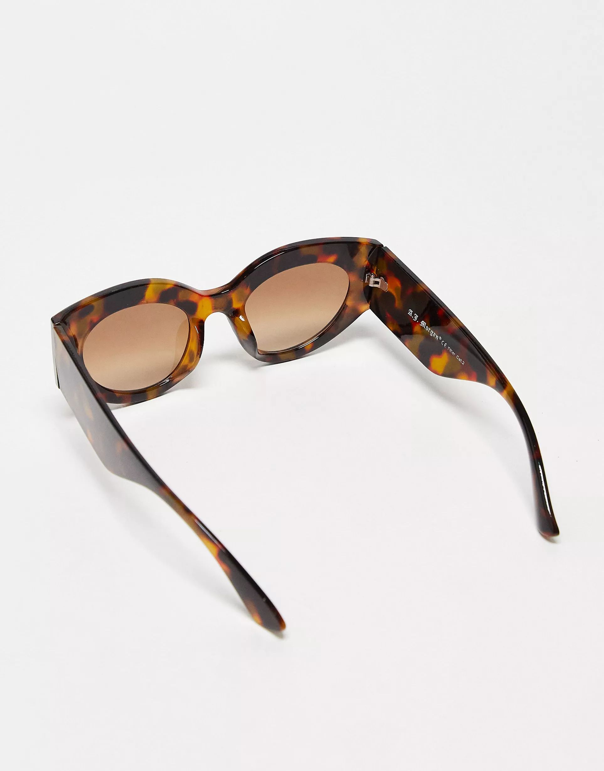 AJ Morgan thick frame cat eye sunglasses in tortoiseshell | ASOS (Global)