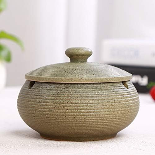 Ceramic Holder Decor Holder Jar Home Ceramic with Lid Home Office Decoration Anti-Skid Ceramic De... | Amazon (US)