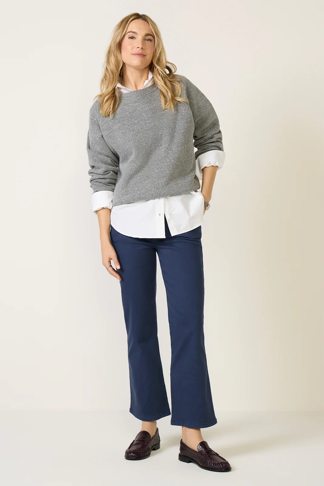KUT FROM THE KLOTH Women's Kelsey Straight Trouser Pants, Size 16, Blue | Evereve