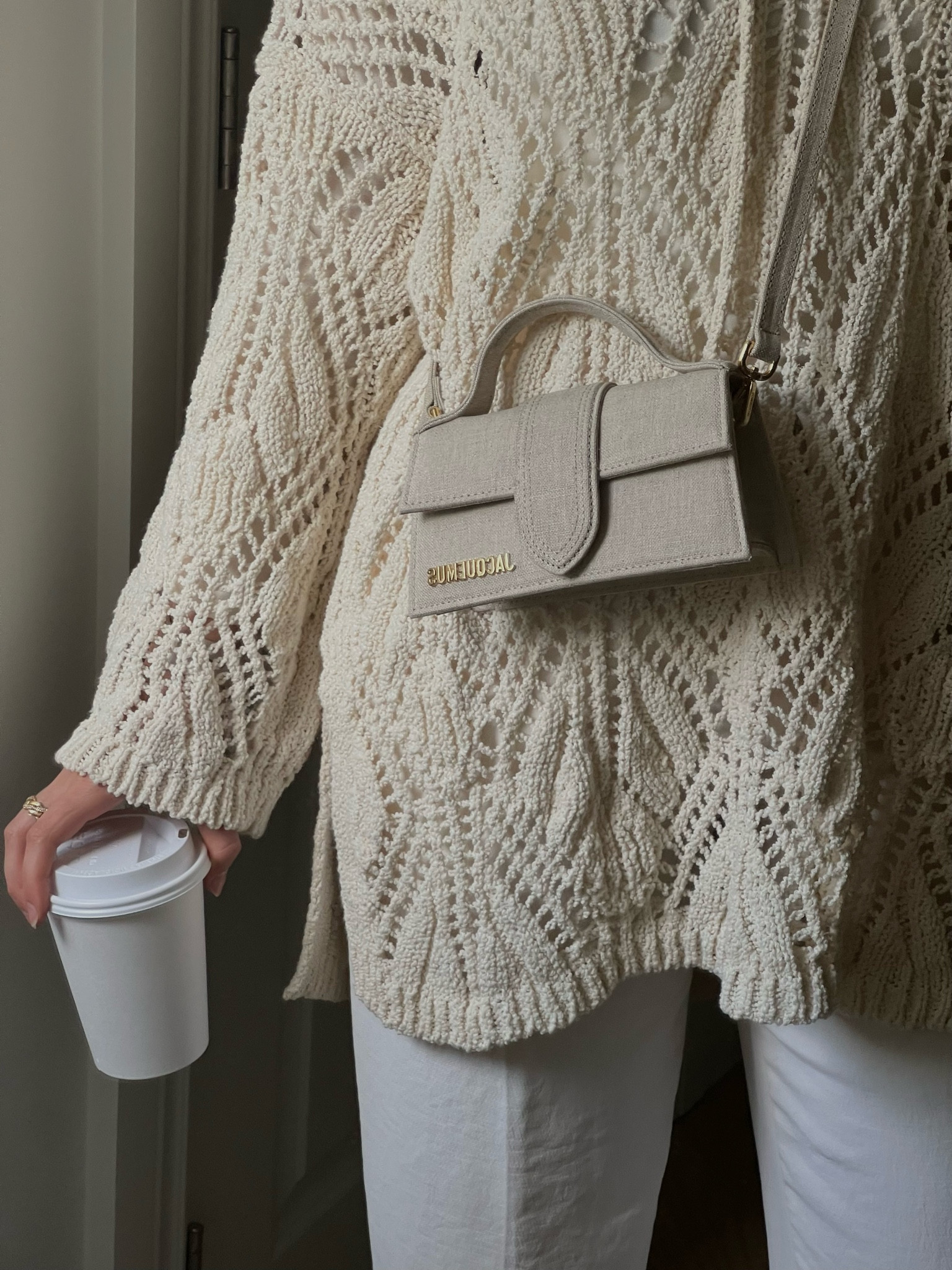 CREAM Crochet sweater 🤍

#LTKSeasonal #LTKunder100