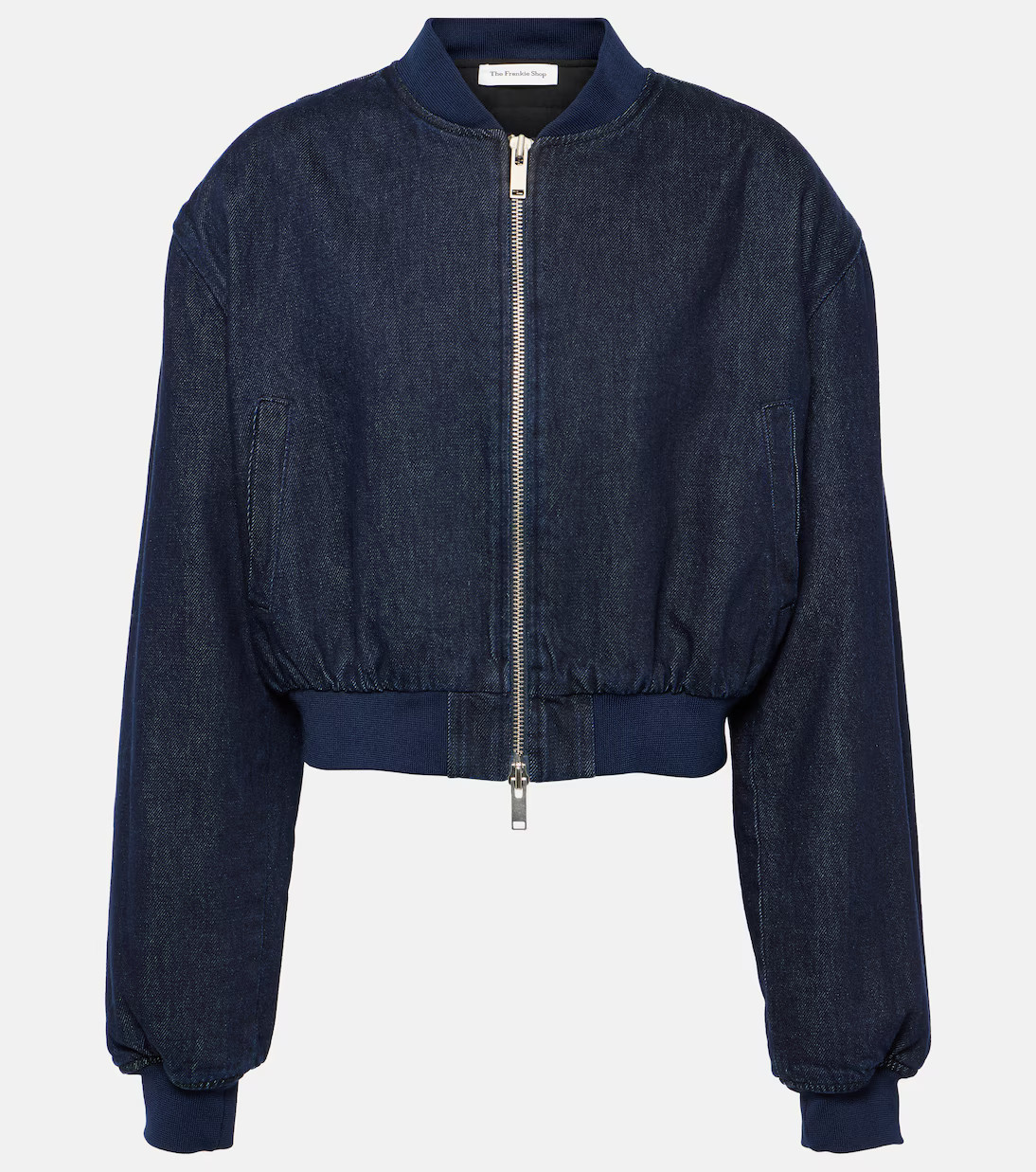Micky cropped denim bomber jacket | Mytheresa (INTL)