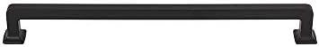 Ascendra Pull Color Flat Black - Top Knobs 12" Length Transcend Coll Contemporary Transitional Ba... | Amazon (US)