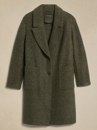 Knit Cocoon Coat | Banana Republic Factory