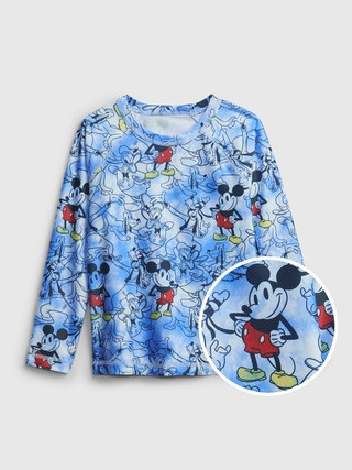 babyGap | Disney Mickey Mouse Recycled Swim Rash Guard | Gap (US)