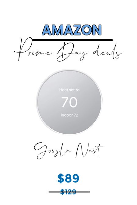 Amazon prime day deals - Google nest - home device 

#LTKhome #LTKxPrimeDay #LTKunder100