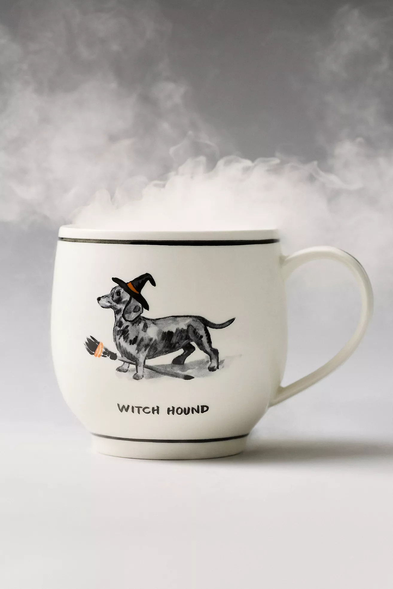 Molly Hatch Stoneware Halloween Dog Mug | Anthropologie (US)