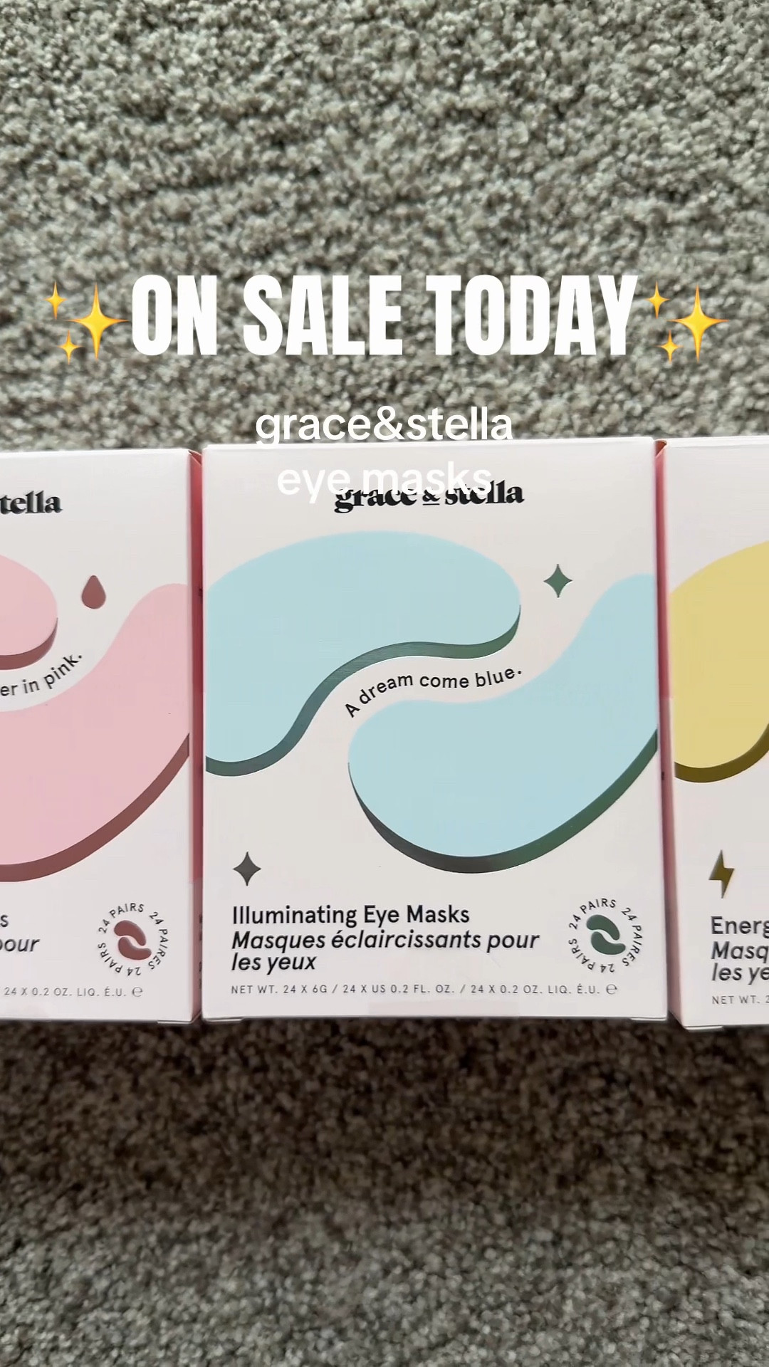 Grace&stella eye masks on sale!

#eyemasks #selfcare #sale 

#LTKselfcare #LTKSaleAlert #LTKBeauty