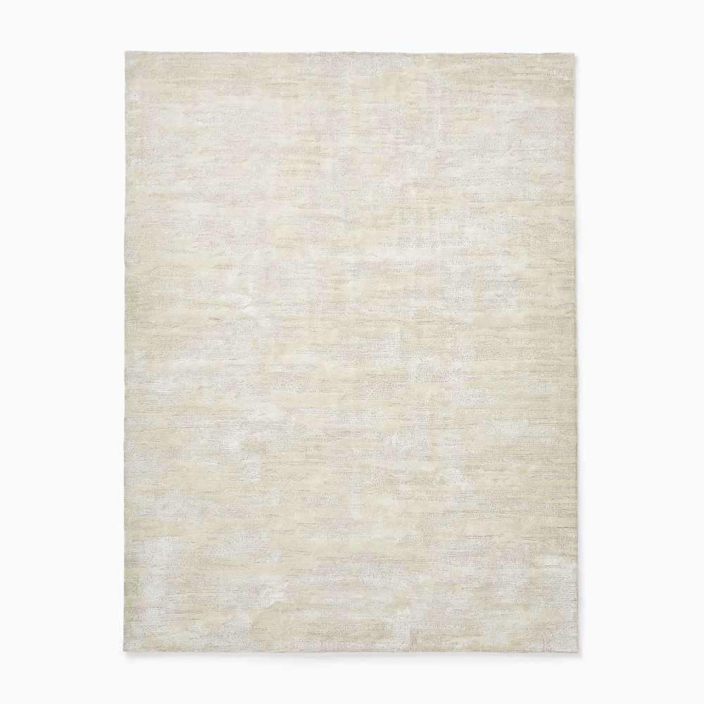 Striated Glimmer Tufted Rug | West Elm (US)