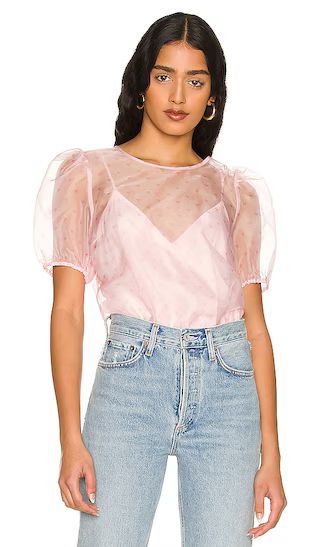 Bethany Bodysuit in Hearts | Revolve Clothing (Global)