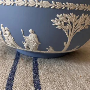 Wedgewood Blue Jasperware Centerpiece Bowl ~ Wedgewood Sacrifice 8\u201d Bowl - Etsy | Etsy (Global)