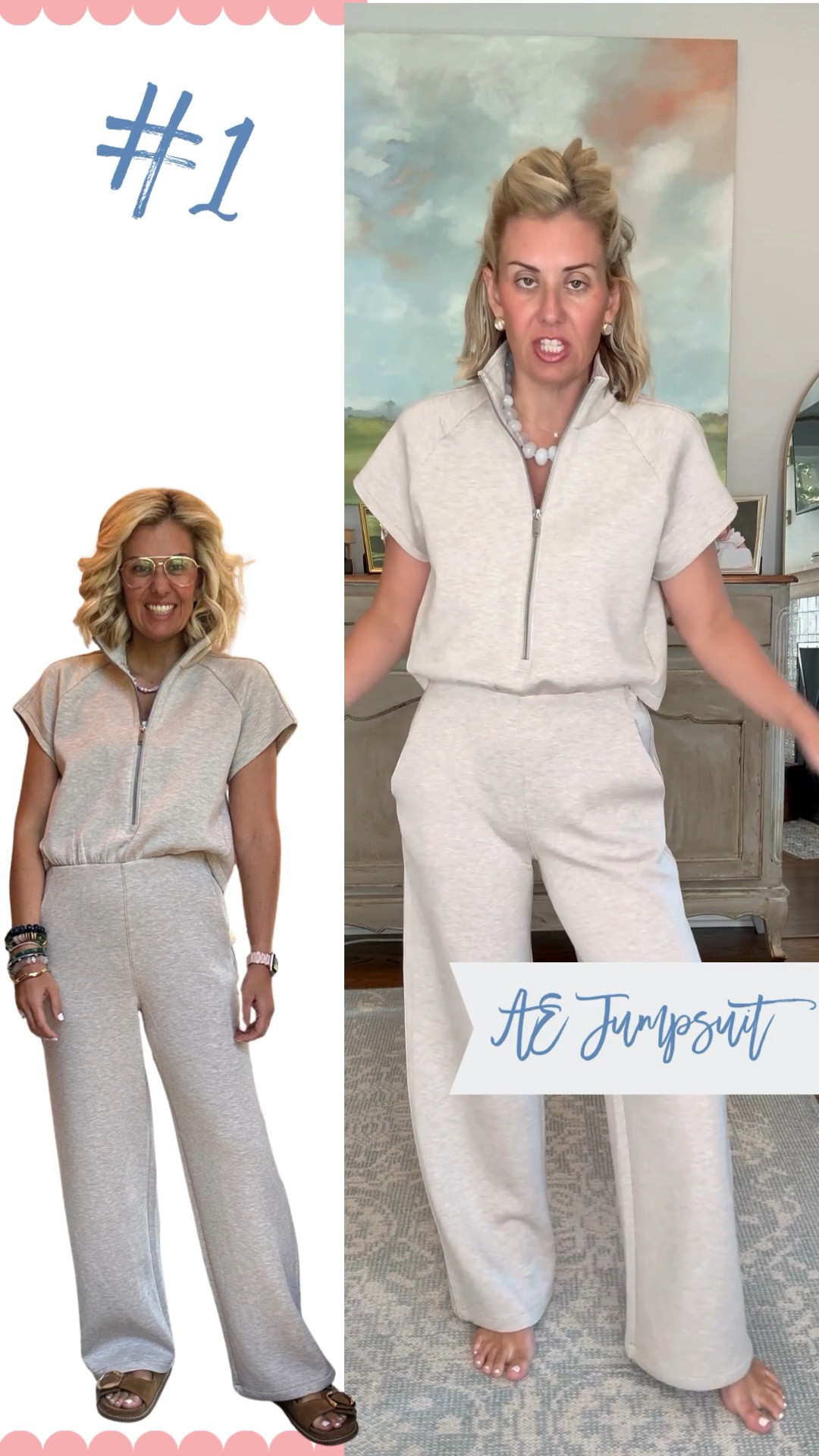 @Spanx Air Essentials are back with new colors and styles!
The fabulousness is such a yes and 25% off with code AE25.

*25% off full-price Air Essentials styles (8/26-8/30): Code AE25

*Non-Air Essentials styles: CATHERINEXSPANX for 15% off 1st order + free shipping

Sizing:
Pintuck jumpsuit - s petite
Crewneck Tee - xs
Straight Leg Pant - small petite
Tie-Waist Midi Dress - xs
Oversized Button Down - xs
Pintuck Wide Leg Pant - small petite
Cardigan - xs
Slim Straight Pant - small petite
#spanxpartner
#LTKdayinmylife #LTKOver40 #LTKPetite

#LTKdayinmylife #LTKgrwm
