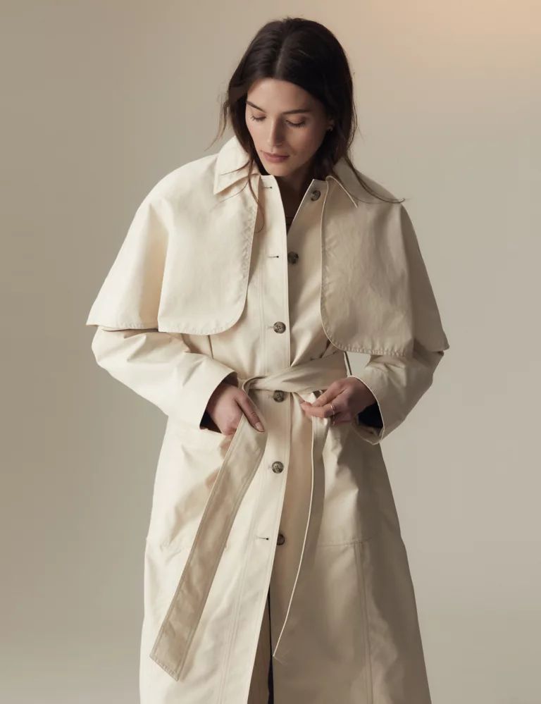 Cotton Rich Stormwear™ Trench Coat | Marks & Spencer (UK)
