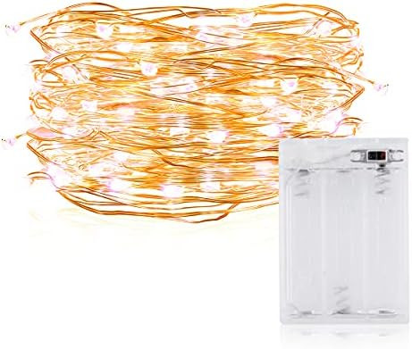 Fairy Lights Battery Operated，createreedo Multi-Colored 16.5 FT 50 led String Lights 1 Pack of Chris | Amazon (US)