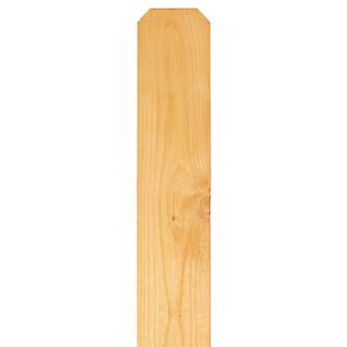Alta Forest Products 5/8 in. x 3-1/2 in. x 6 ft. Western Red Cedar Dog-Ear Fence Picket 63005 | The Home Depot