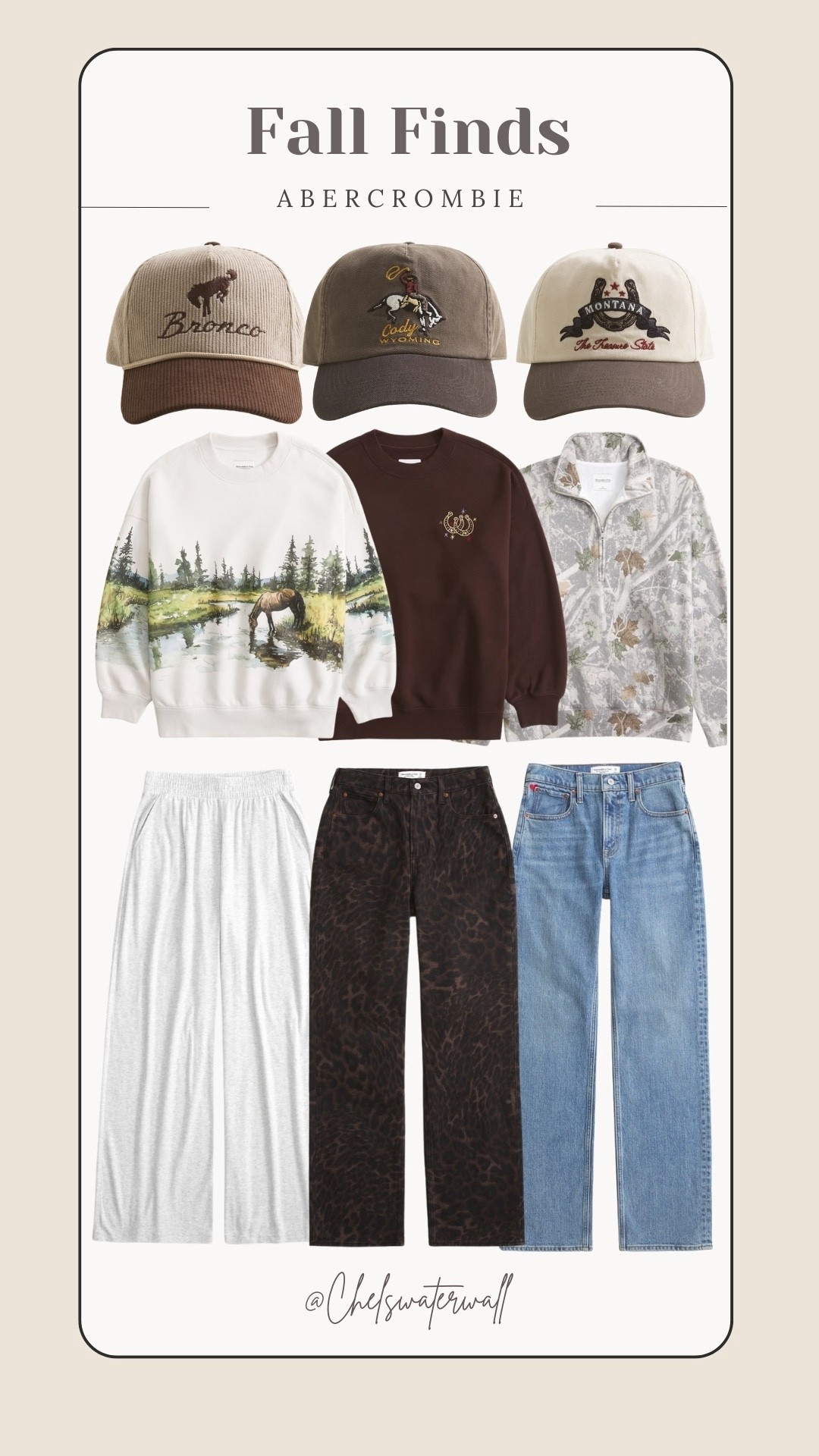 Abercrombie’s new Fall arrivals with a western flare! 

#LTKSeasonal #LTKFindsUnder100 #LTKSaleAlert