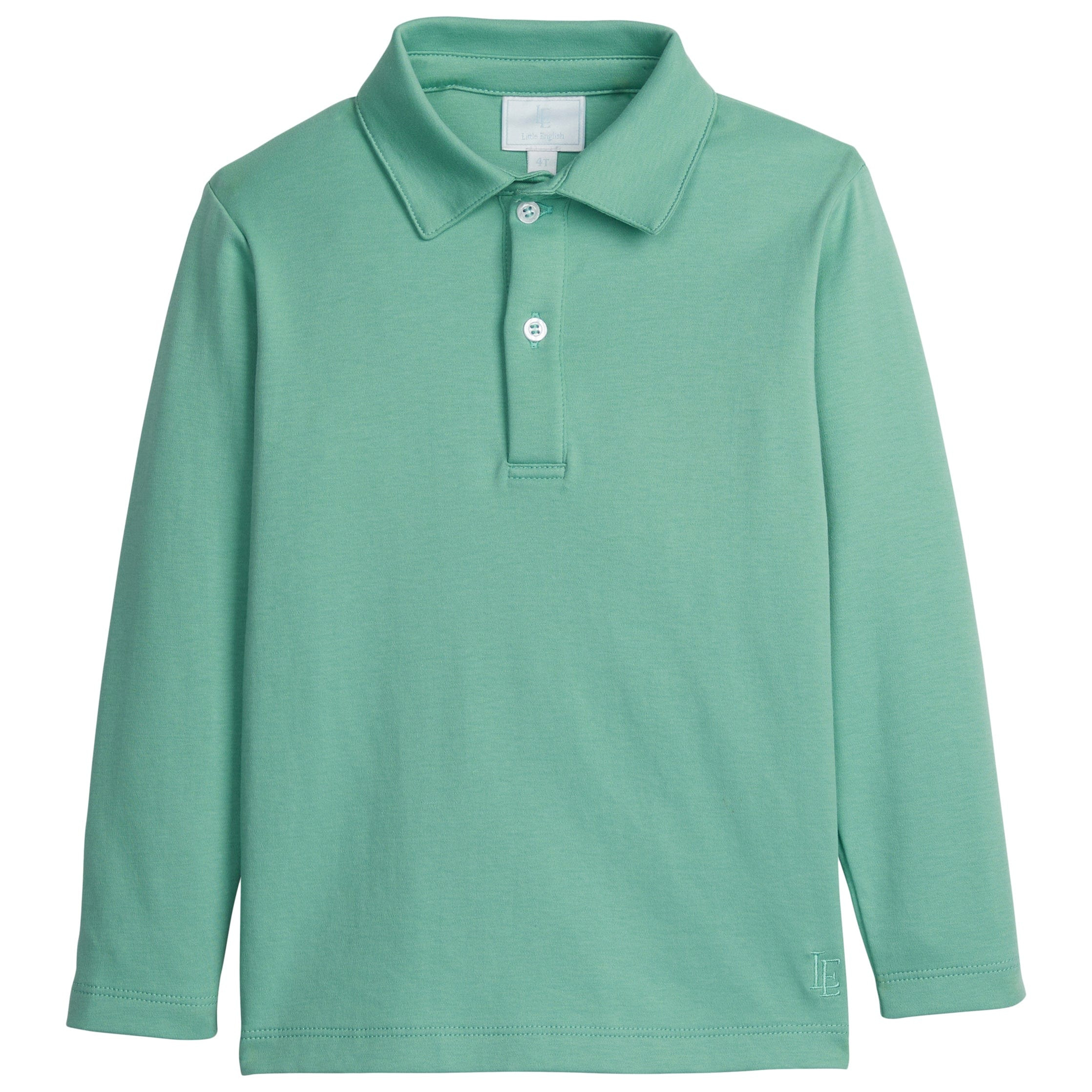 Canton Long Sleeve Polo - Boy's Collared Shirt | Little English