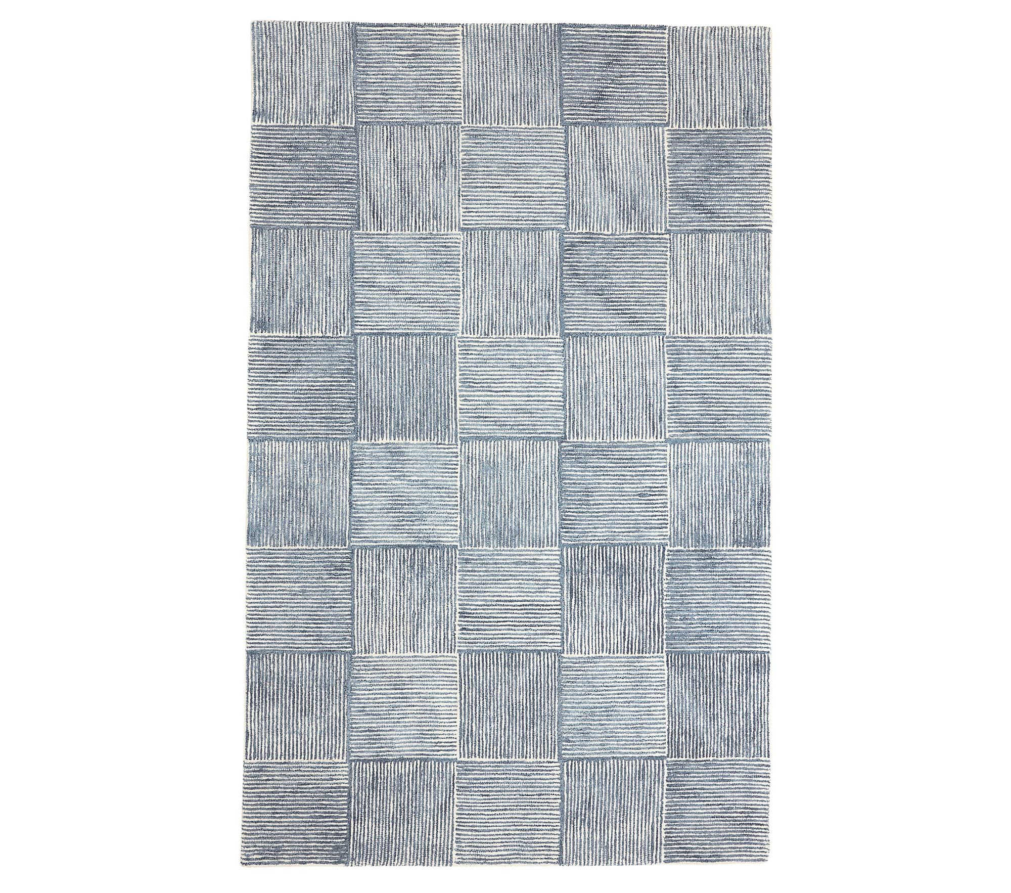 Concentric Square Tile Rug | Pottery Barn Kids | Pottery Barn Kids