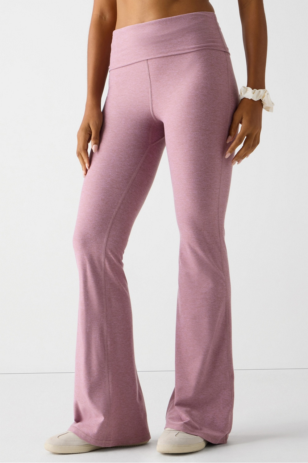 Cloud Jersey Foldover Flare | Fabletics