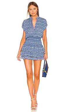 MISA Los Angeles Eloisa Dress in Blue Astra from Revolve.com | Revolve Clothing (Global)