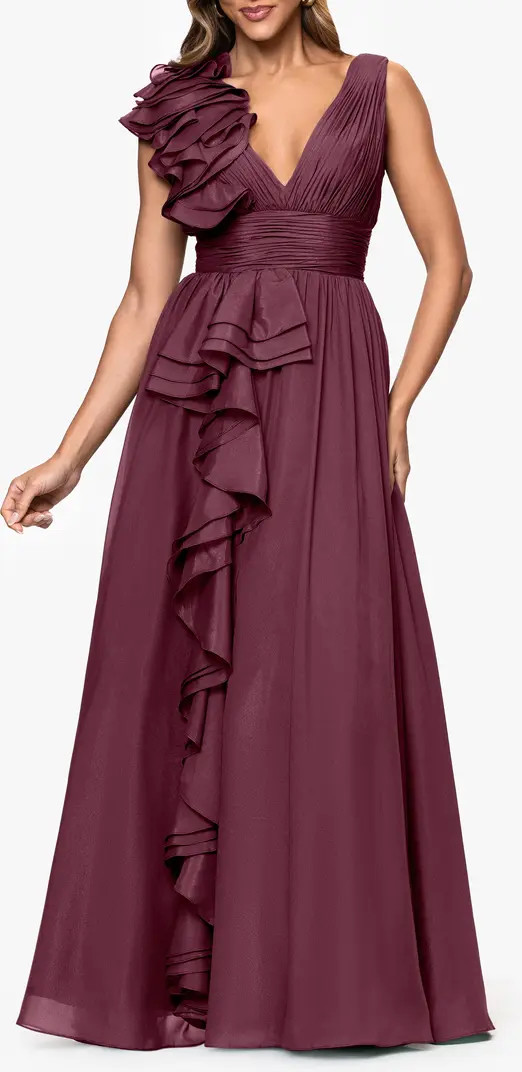 Ruffle Organza Gown | Nordstrom