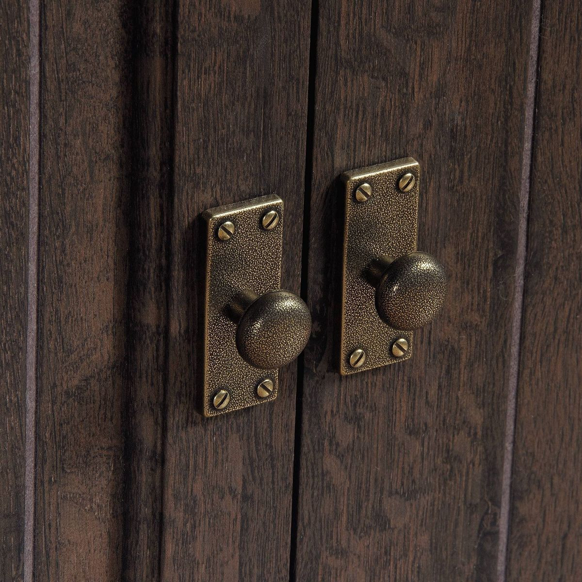 30" Costa Library Base Coffee Oak - Sauder | Target