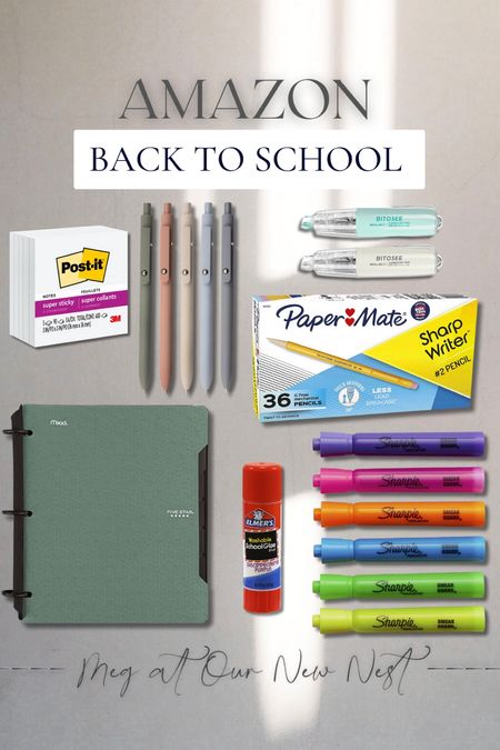 Back to school, Amazon, school supplies 

#LTKSeasonal #LTKfamily #LTKBacktoSchool