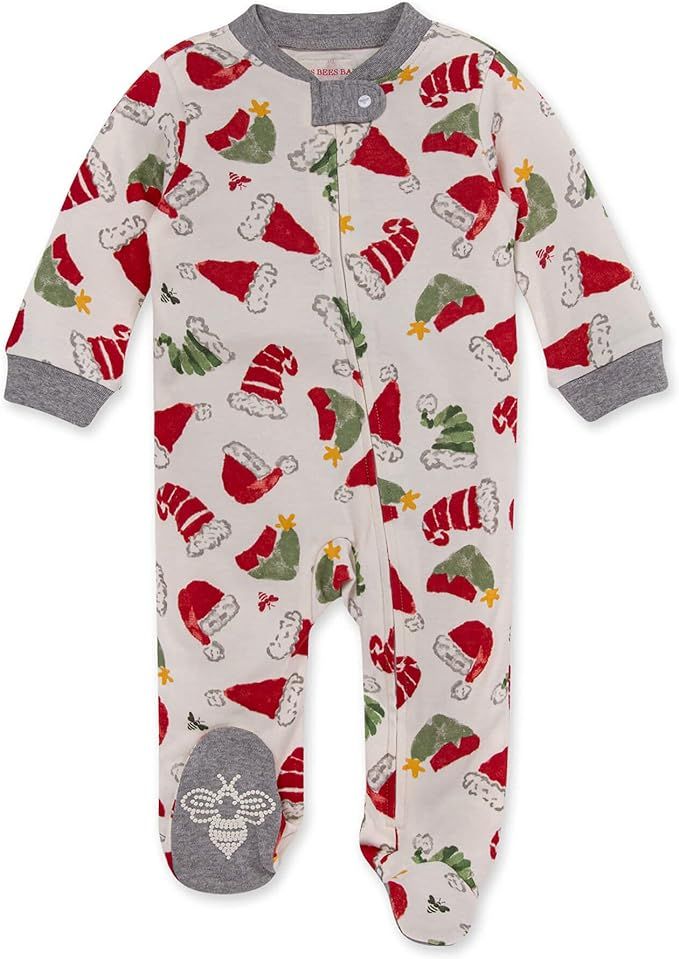 Burt's Bees Baby Baby Girls' Sleep and Play Pjs, 100% Organic Cotton One-Piece Pajamas Zip Front ... | Amazon (US)