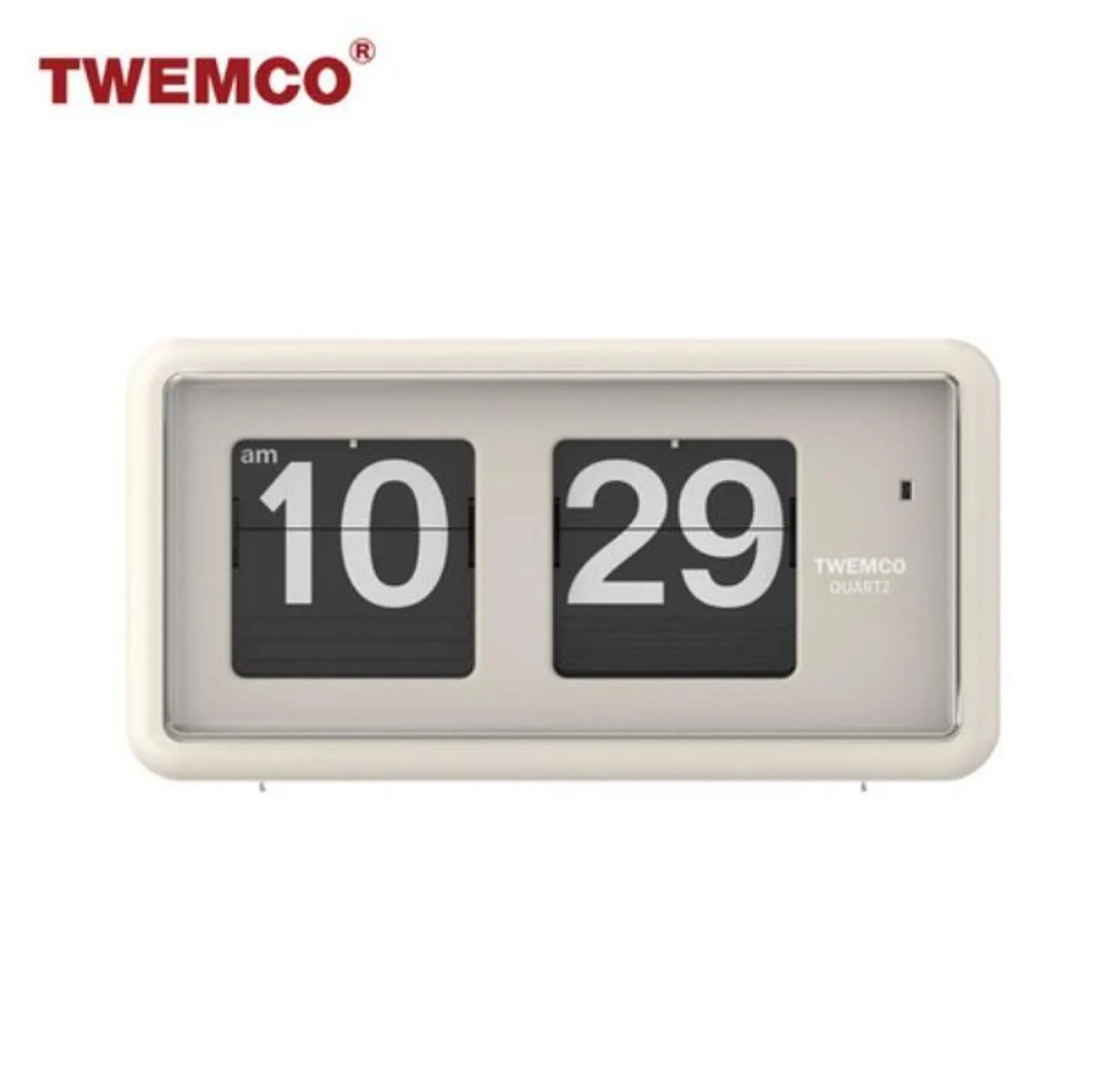 TWEMCO QT-30 : The Ultimate Retro Flip Clock for Desk & Wall Use- white | Etsy (Global)