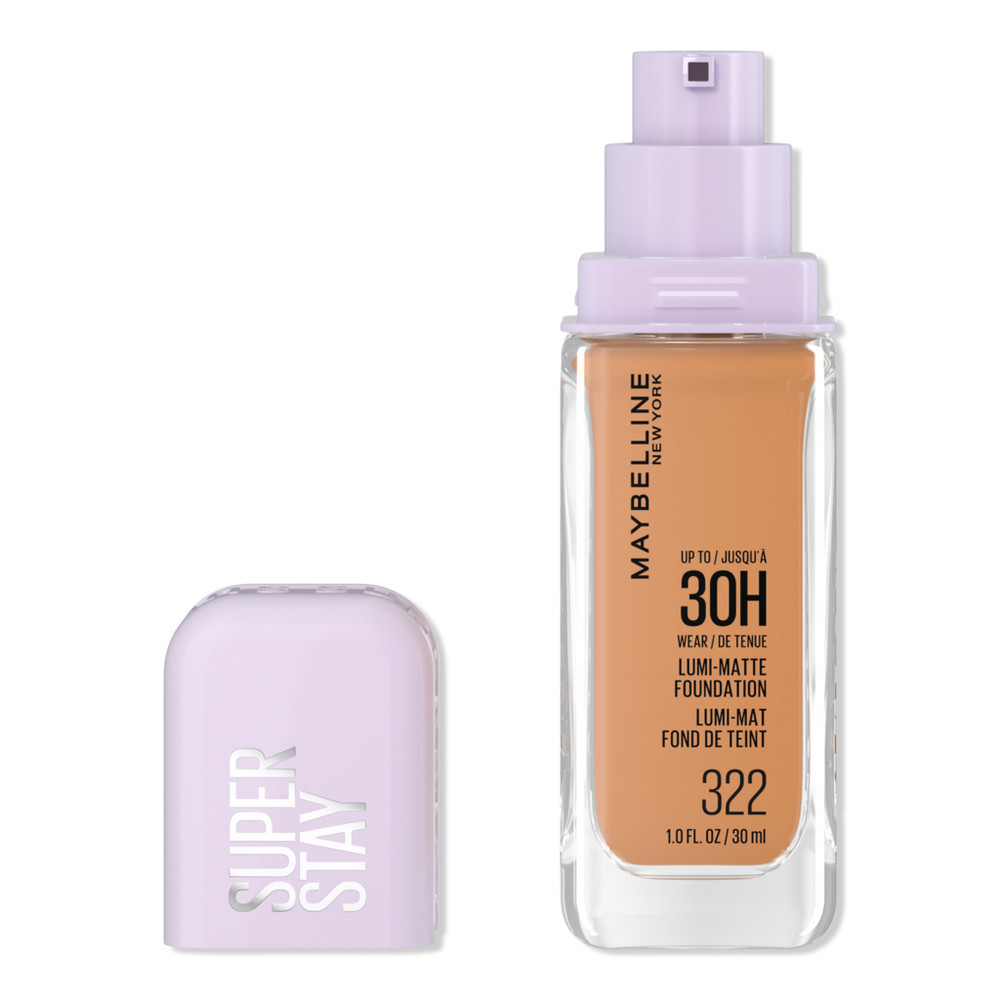 Maybelline Super Stay Up to 30HR Wear Lumi-Matte Longwear Foundation - 322 | Ulta
