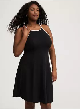 Goddess Trapeze Mini Dress | Torrid (US & Canada)