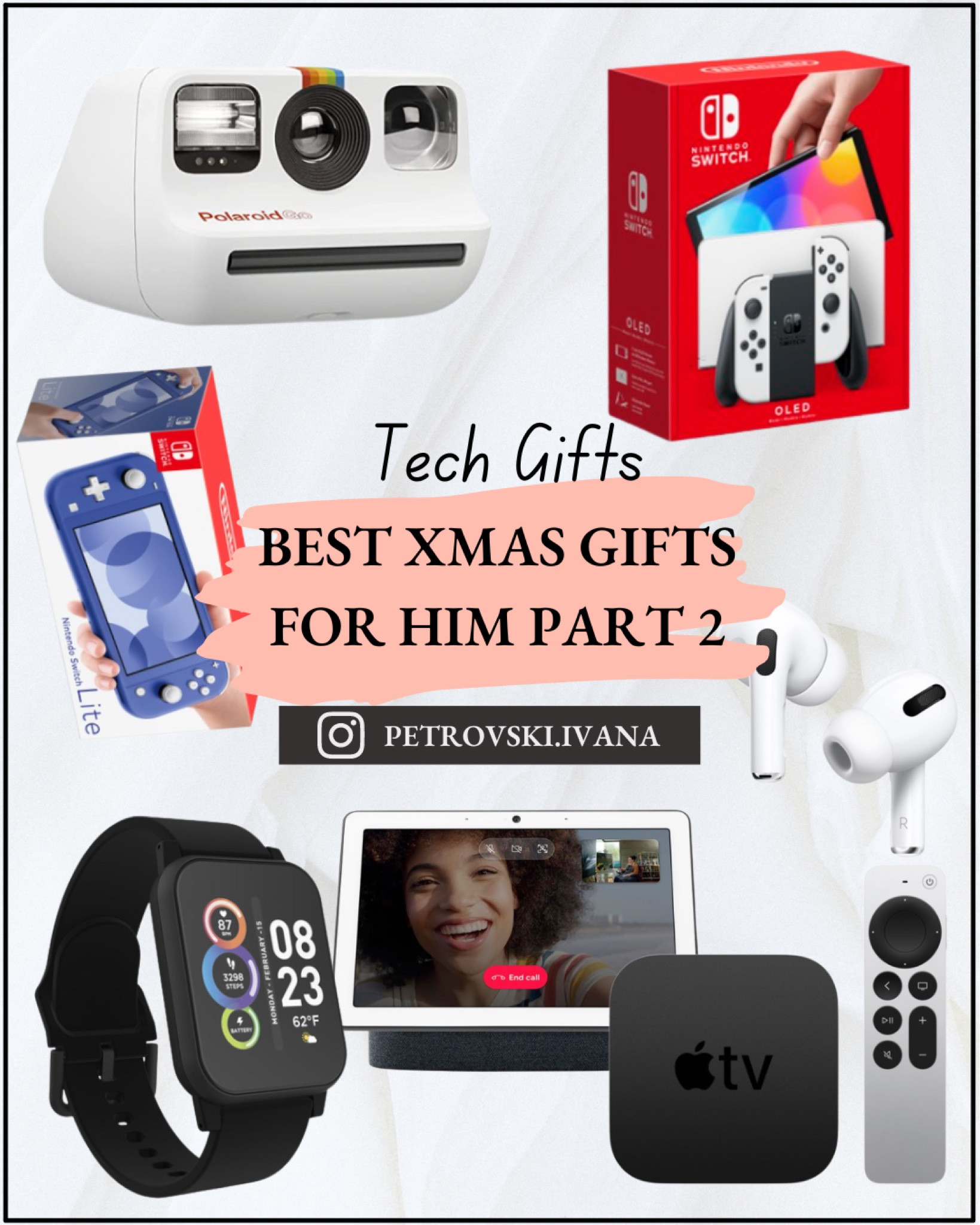 The Best Christmas Tech Gifts 🤓🎄🤩

#christmasgiftsforhim #menchristmasgifts #techchristmasgifts  #mengiftguidechristmas 

#LTKSeasonal #LTKCyberweek #LTKHoliday