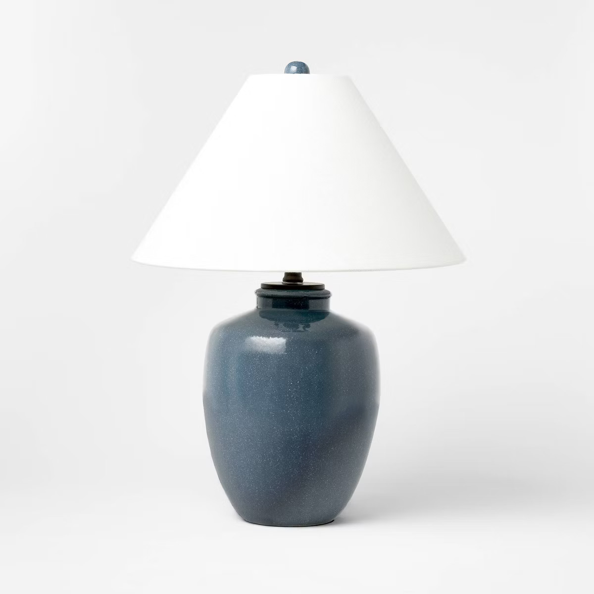 Large Ceramic Table Lamp Blue - Threshold™ designed with Studio McGee | Target