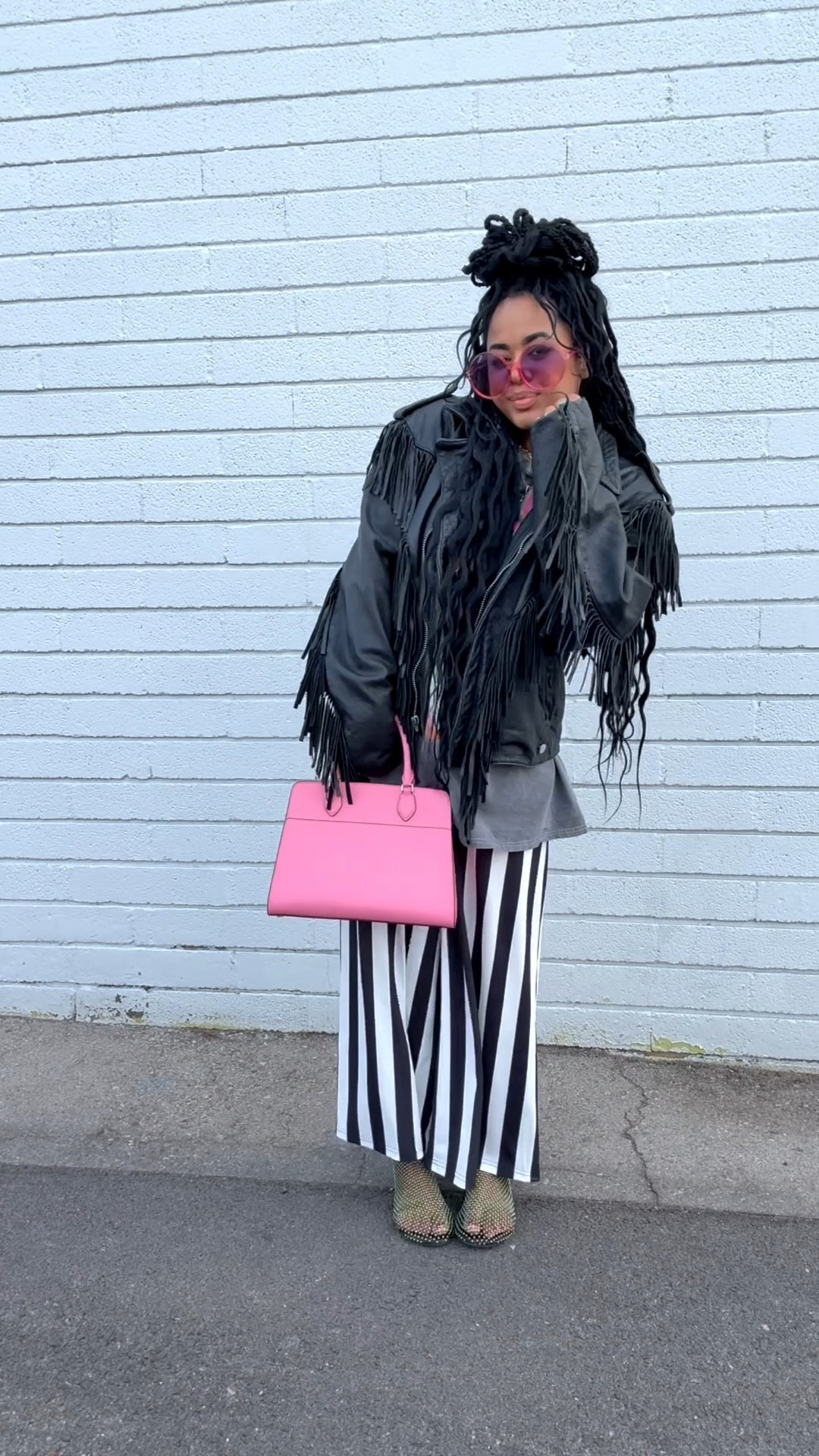 code: JULIETTENICHOLS for $ off (pants)
jacket: vintage via Depop
bag: linked similar 🩷💖

#LTKOver40 #LTKootd #LTKSeasonal