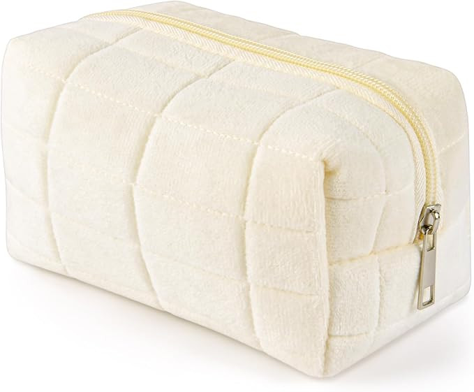 Bolsa de cosméticos de Viaje, Bolsa de Maquillaje para Mujer, Bolsa de Aseo Acolchada para Mujer... | Amazon (ES)