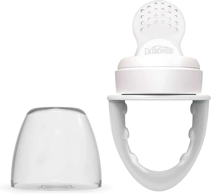 Dr. Brown's Designed to Nourish, Fresh Firsts Silicone Feeder, Grey, One Size | Amazon (US)