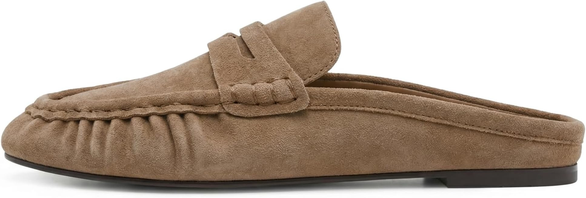 Penny Loafers for Women Comfortable Slip on Suede Loafers Mules Women’s Closed Toe Loafer Slide... | Amazon (US)