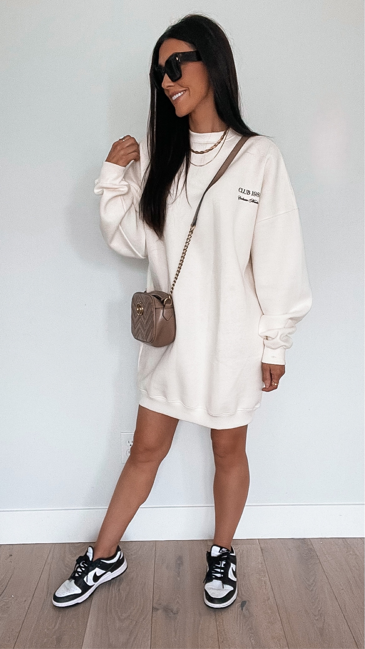 $19 Sweatshirt Dress! So comfortable! Wear a large for an oversized look! 

#springstyle Spring dresses spring outfits 

#LTKsalealert #LTKSeasonal #LTKstyletip